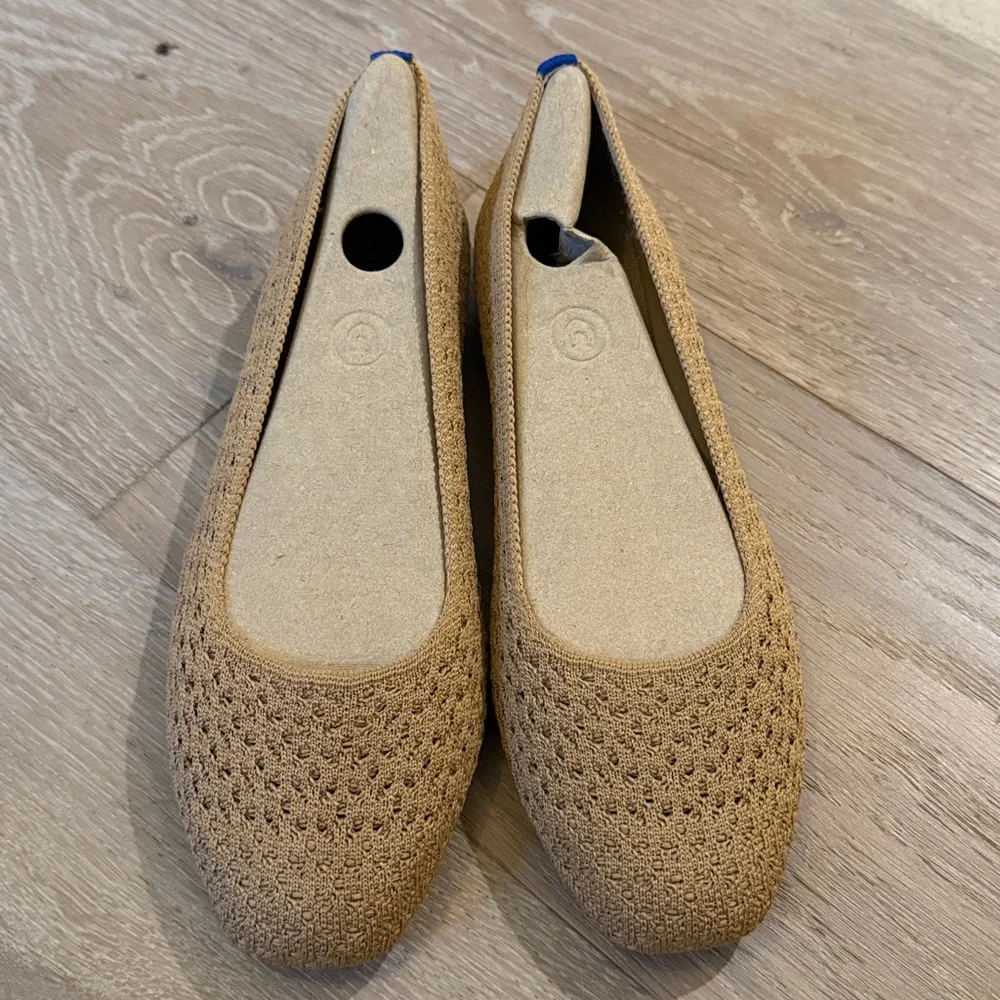 Rothy’s The Max Square Flats Wren Crochet Women’s Size 8.5 Sustainable Shoes - Picture 2 of 7